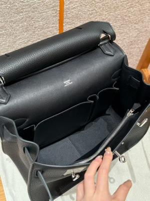 wholesale quality hermes jypsiere 31 togo noir phw